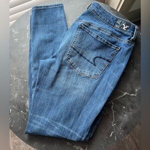 American Eagle Outfitters Blue Jeggings